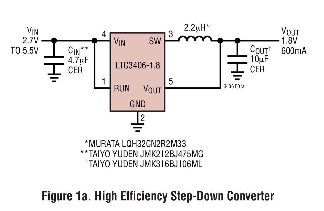 LTC3406-1.8Ӧͼһ